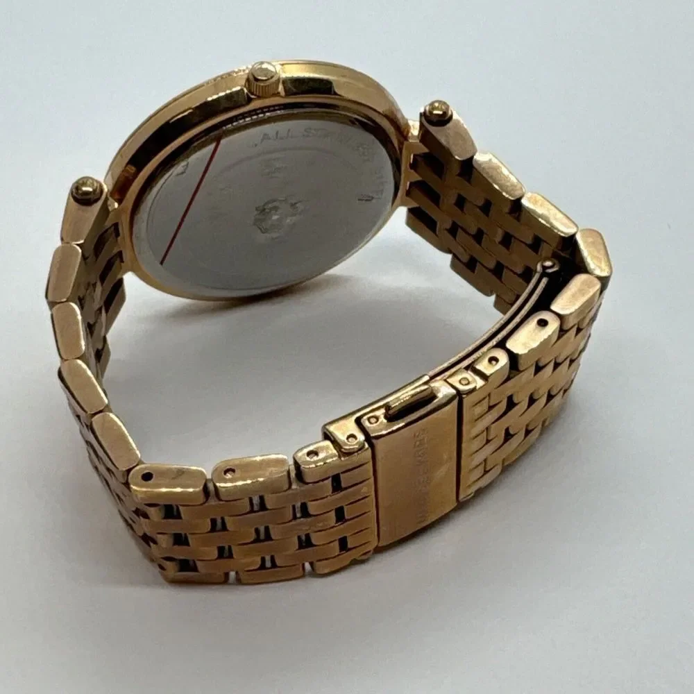 Michael Kors Darci MK3192 Women Rose Gold Analog Dial Quartz Wrist Watch JNA284